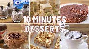 Make a simple recipe in 10 minute?