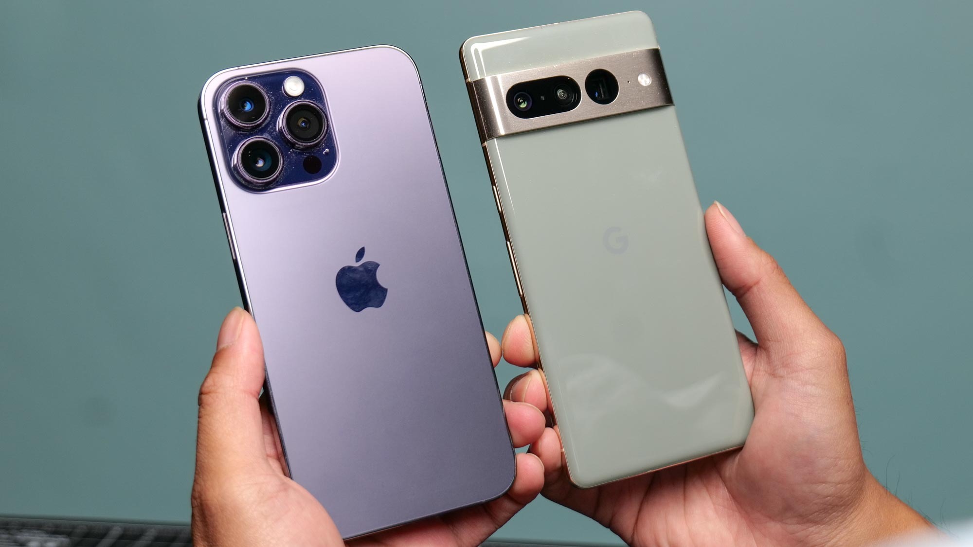 The Iphone 15 pro vs Google pixel 8